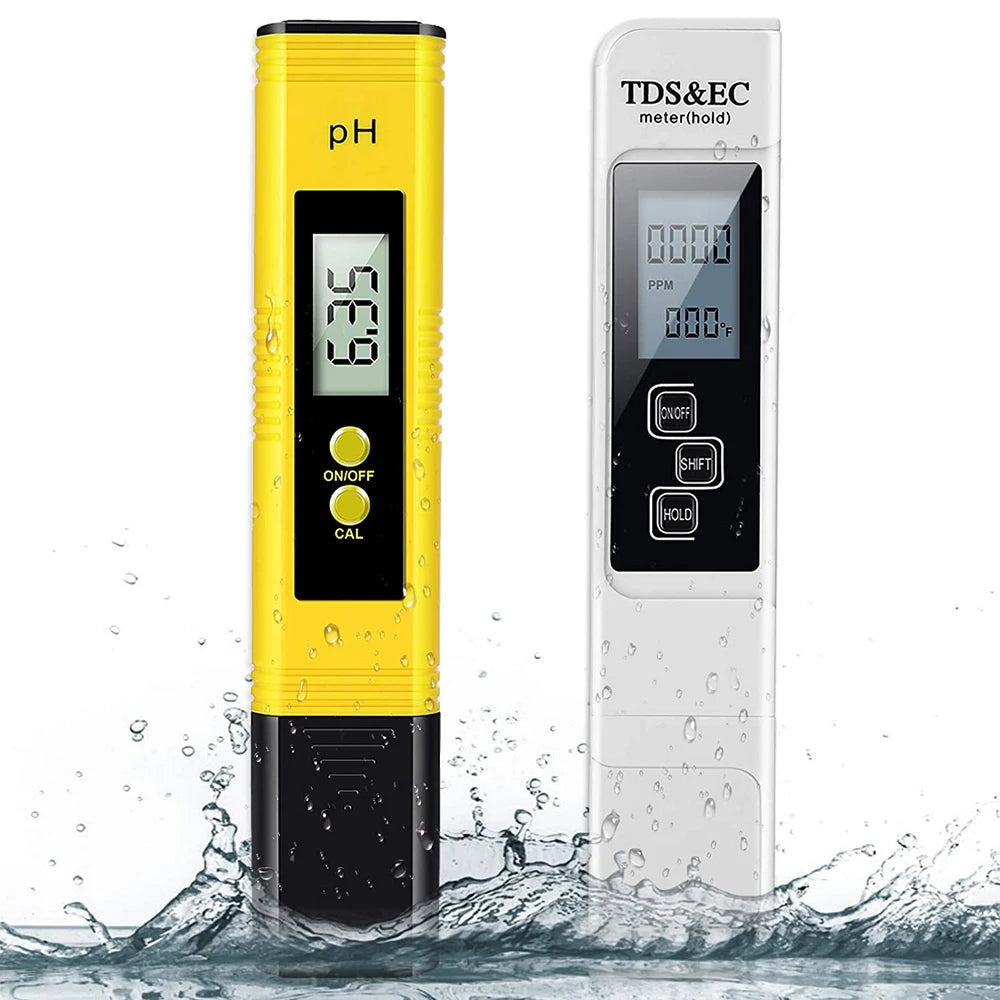 TDS Meter Digital Water Tester Digital 0-14 PH Meter