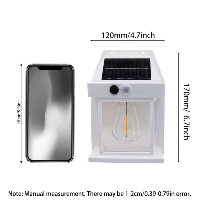 Solar Outdoor wall lamp Rechargeable