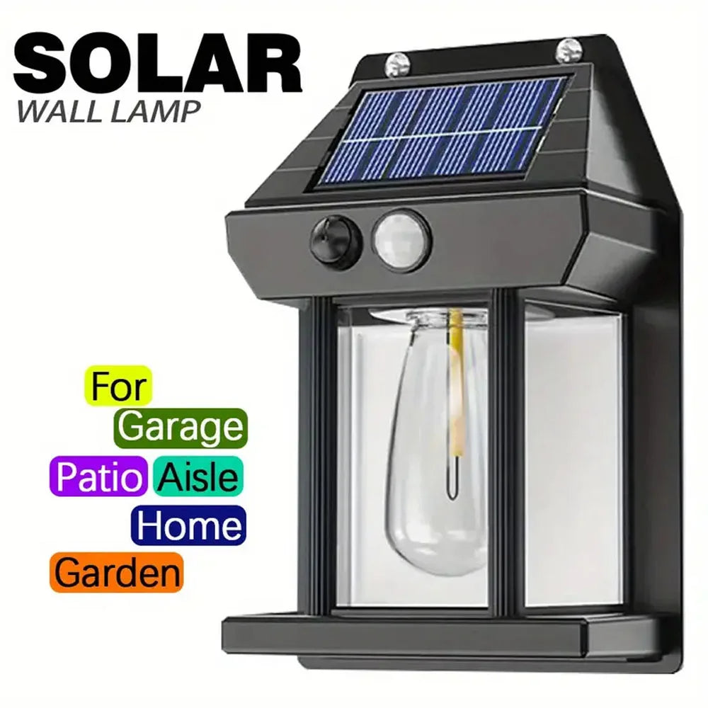 Solar Outdoor wall lamp Rechargeable